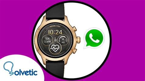 whatsapp auf meine michael kors smartwatch|How TO INSTALL WhatsApp on Michael Kors Smartwatch.